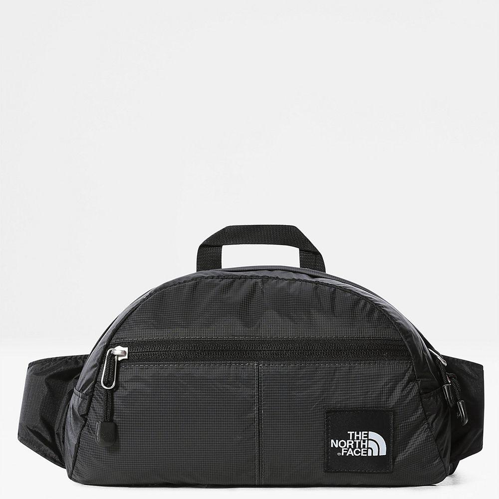 The North Face Flyweight Ανδρικα Τσάντα Μέσης - Γκρι / Μαυρα (VMDR34690)